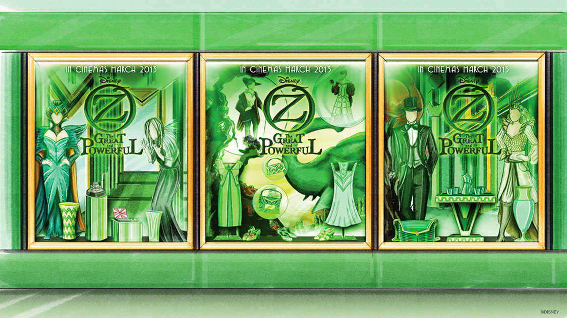 Oz store windows